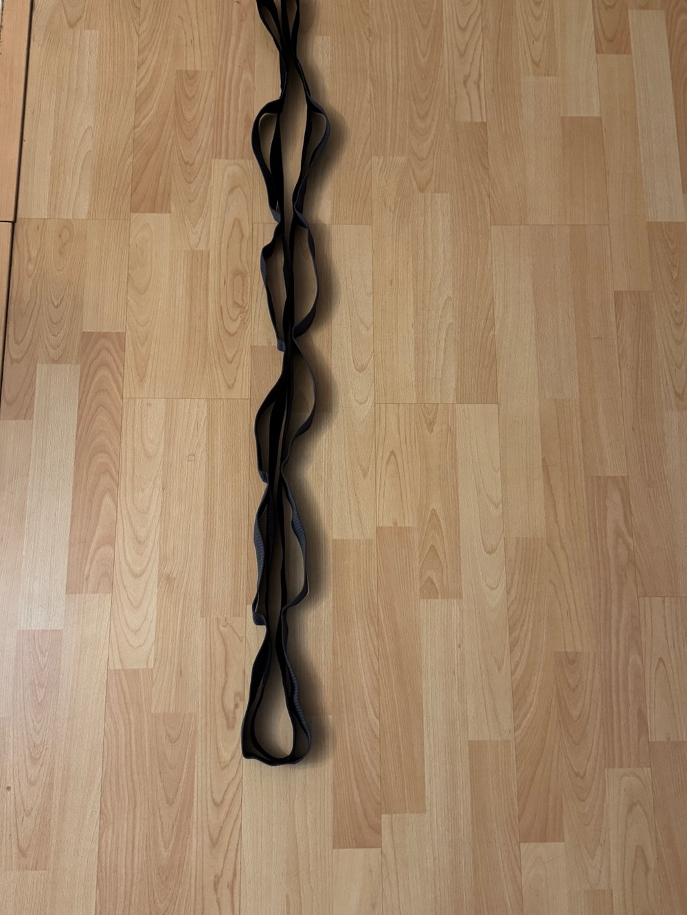 Black Loop Trainer Stretching Strap - 8ft Long